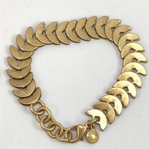 J Crew arrow link Bracelet